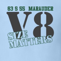 1963 Mercury Marauder Size Matters Faded Look T Shirt