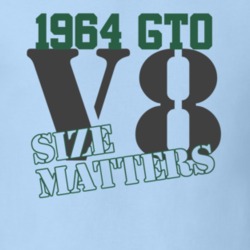 1964 Pontiac GTO Size Matters Faded Look T Shirt
