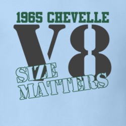 1965 Chevelle Size Matters Faded Look T Shirt