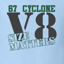 1967 Mercury Cyclone Size Matters Faded Look T Shirt