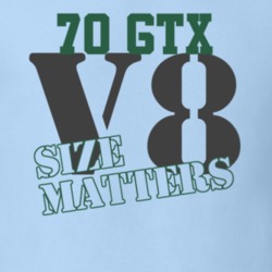 1970 Plymouth GTX Size Matters Faded Look T Shirt