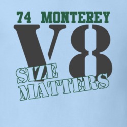 1974 Mercury Monterey Size Matters Faded Look T Shirt