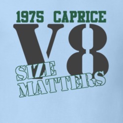 1975 Chevy Caprice Size Matters Faded Look T Shirt