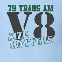 1979 Pontiac Trans Am Size Matters Faded Look T Shirt