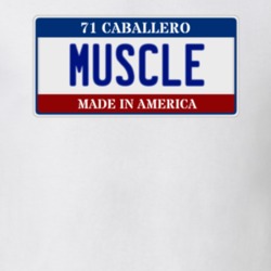 1978 GMC Caballero Muscle Car License Plate T Shirt