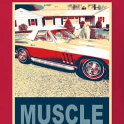 1966 Chevrolet Corvette Muscle Car Hope Style T Shirt