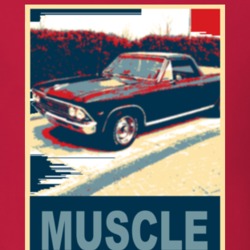 1966 Chevrolet El Camino Ss Muscle Car Hope Style T Shirt