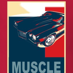 1967 Chevy Camaro Z28 Muscle Car Hope Style T Shirt
