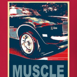 1968 Chevy Camaro Z28 Muscle Car Hope Style T Shirt