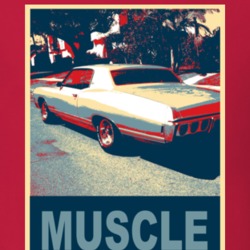 1968 Chevy Caprice Muscle Car Hope Style T Shirt