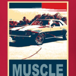 1969 Chevy Camaro Z28 Muscle Car Hope Style T Shirt
