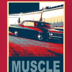 1969 Chevy Caprice Muscle Car Hope Style T Shirt