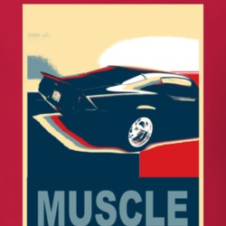 1971 Chevy Camaro Z28 Muscle Car Hope Style T Shirt