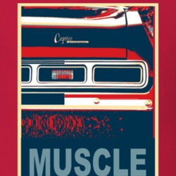 1971 Chevy Caprice Muscle Car Hope Style T Shirt