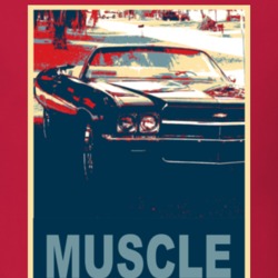 1972 Chevy Caprice Muscle Car Hope Style T Shirt
