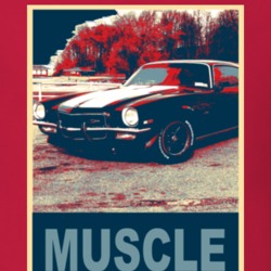 1973 Chevy Camaro Z28 Muscle Car Hope Style T Shirt