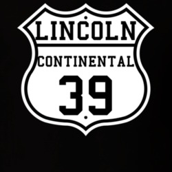 Highway Route 1939 Lincoln Continental Classic Car T Shirt