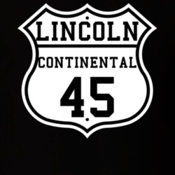 Highway Route 1945 Lincoln Continental Classic Car T Shirt