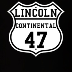Highway Route 1947 Lincoln Continental Classic Car T Shirt