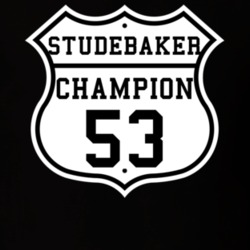 Highway Route 1953 Studebaker Champion Classic Car T Shirt