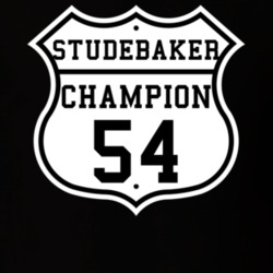 Highway Route 1954 Studebaker Champion Classic Car T Shirt