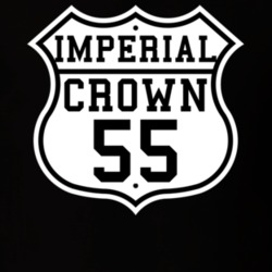 Highway Route 1955 Imperial Crown Classic Car T Shirt