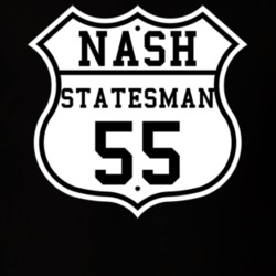 Highway Route 1955 Nash Statesman Classic Car T Shirt