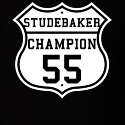 Highway Route 1955 Studebaker Champion Classic Car T Shirt