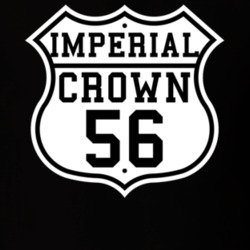 Highway Route 1956 Imperial Crown Classic Car T Shirt