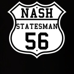 Highway Route 1956 Nash Statesman Classic Car T Shirt