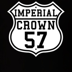 Highway Route 1957 Imperial Crown Classic Car T Shirt