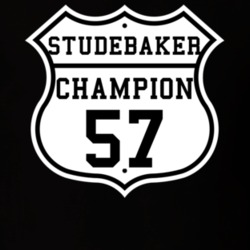 Highway Route 1957 Studebaker Champion Classic Car T Shirt