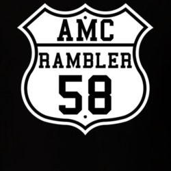 Highway Route 1958 AMC Rambler Classic Car T Shirt