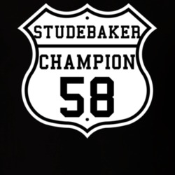 Highway Route 1958 Studebaker Champion Classic Car T Shirt
