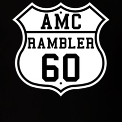 Highway Route 1960 AMC Rambler Classic Car T Shirt