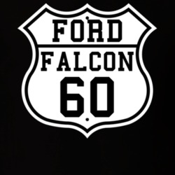 Highway Route 1960 Falcon Classic Car T Shirt