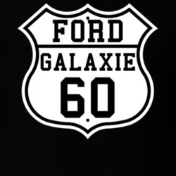 Highway Route 1960 Galaxie Classic Car T Shirt