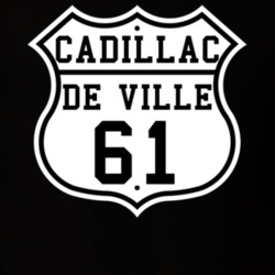 Highway Route 1961 Cadillac De Ville Classic Car T Shirt