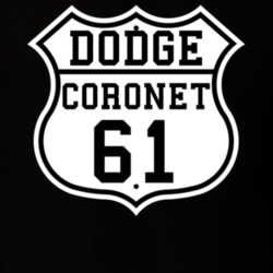 Highway Route 1961 Dodge Coronet Classic Car T Shirt