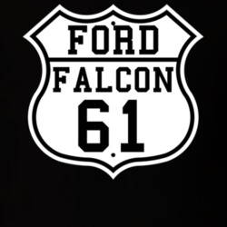 Highway Route 1961 Falcon Classic Car T Shirt