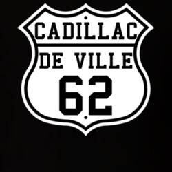 Highway Route 1962 Cadillac De Ville Classic Car T Shirt