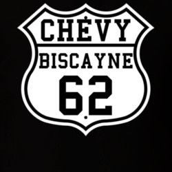 Highway Route 1962 Chevy Biscayne Classic Car T Shirt
