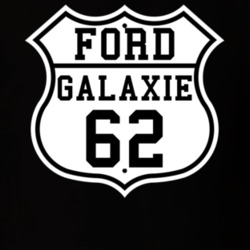 Highway Route 1962 Galaxie Classic Car T Shirt