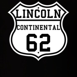 Highway Route 1962 Lincoln Continental Classic Car T Shirt
