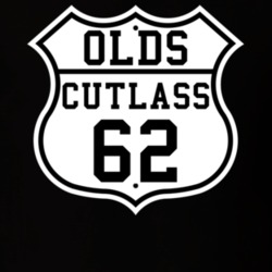 Highway Route 1962 Oldsmobile CutlaSS Classic Car T Shirt
