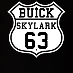 Highway Route 1963 Buick Skylark Classic Car T Shirt