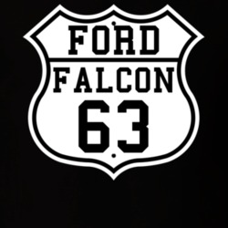 Highway Route 1963 Falcon Classic Car T Shirt