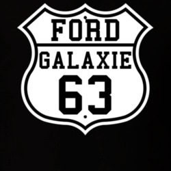 Highway Route 1963 Galaxie Classic Car T Shirt