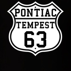 Highway Route 1963 Pontiac Lemans Tempest Classic Car T Shirt