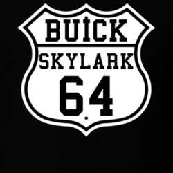 Highway Route 1964 Buick Skylark Classic Car T Shirt